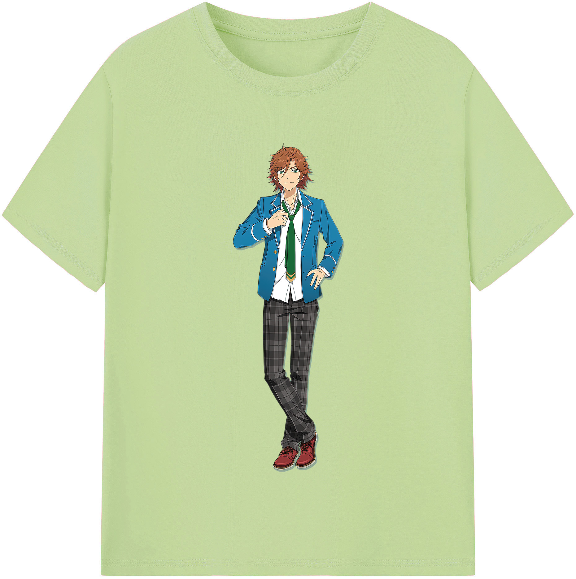 （画像用） あんさんぶるスターズ! Ensemble Stars 綿100％半袖Tシャツ（フロントプリント）
